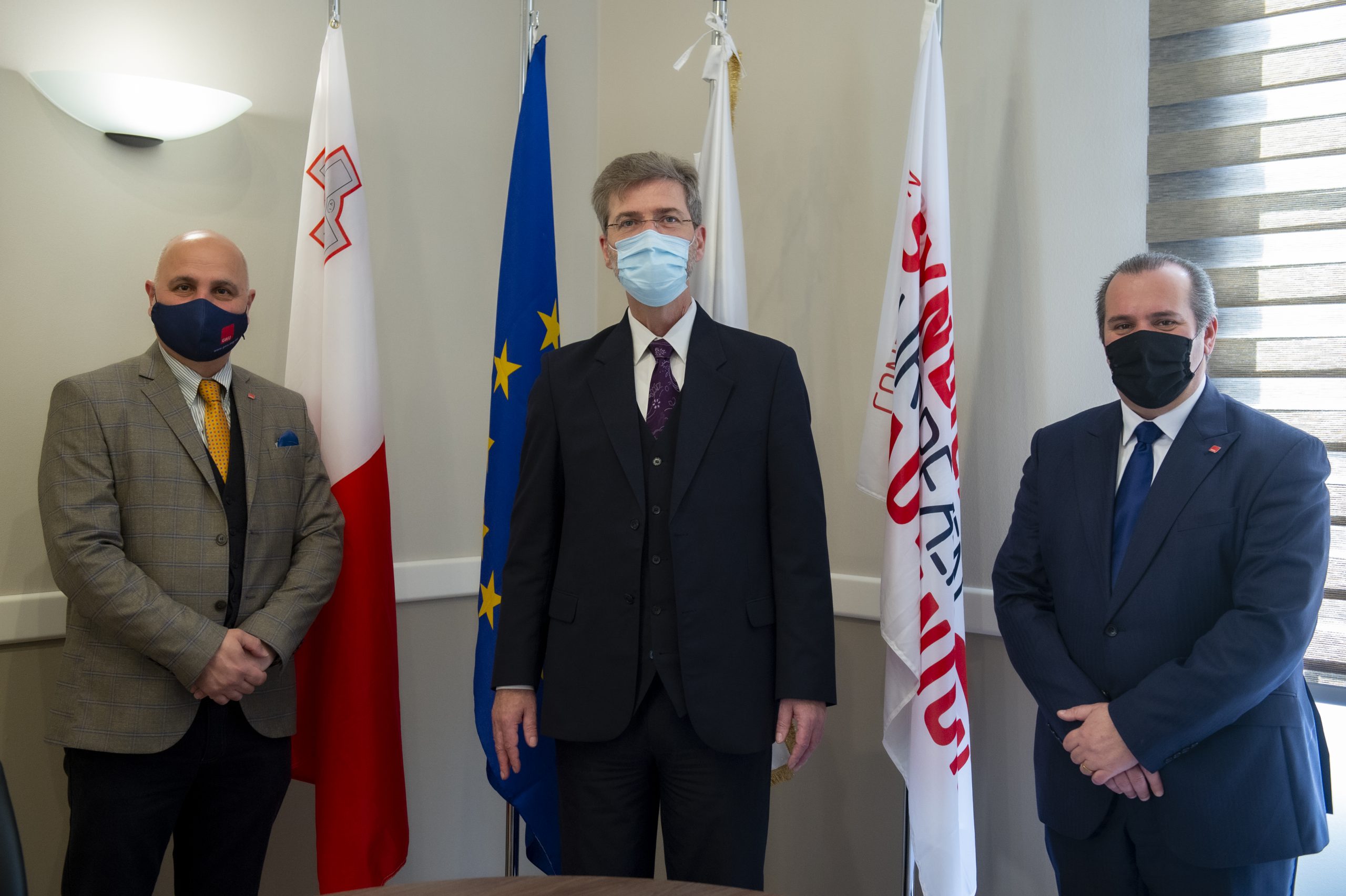 Il-GWU laqgħet l-Ambaxxatur Awstrijak għal Malta