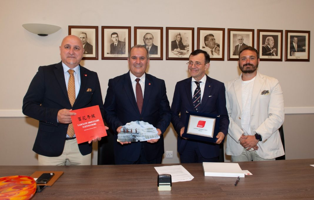 The General Workers’ Union and the European Centre for Peace and Development Sign Groundbreaking MOU