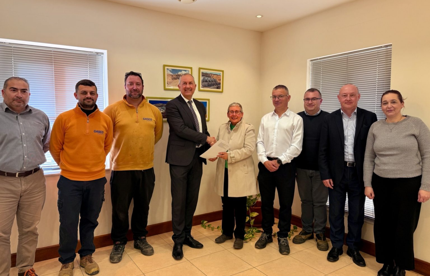 New Collective Agreement Signed Between GWU and Gasco Energy Ltd