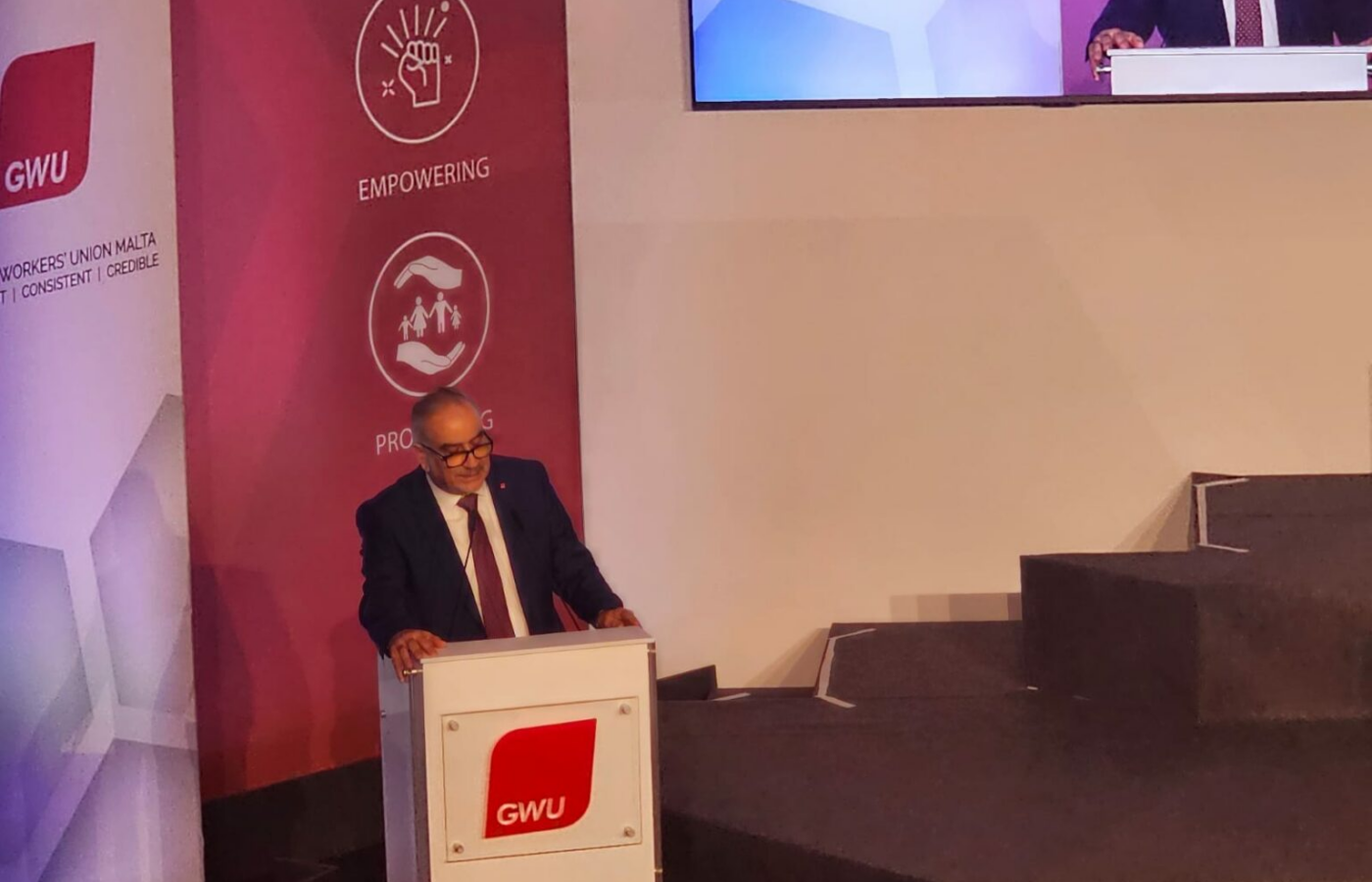 Il-GWU kienet protagonista fl-iżvilupp soċjo-ekonomiku ta’ pajjiżna