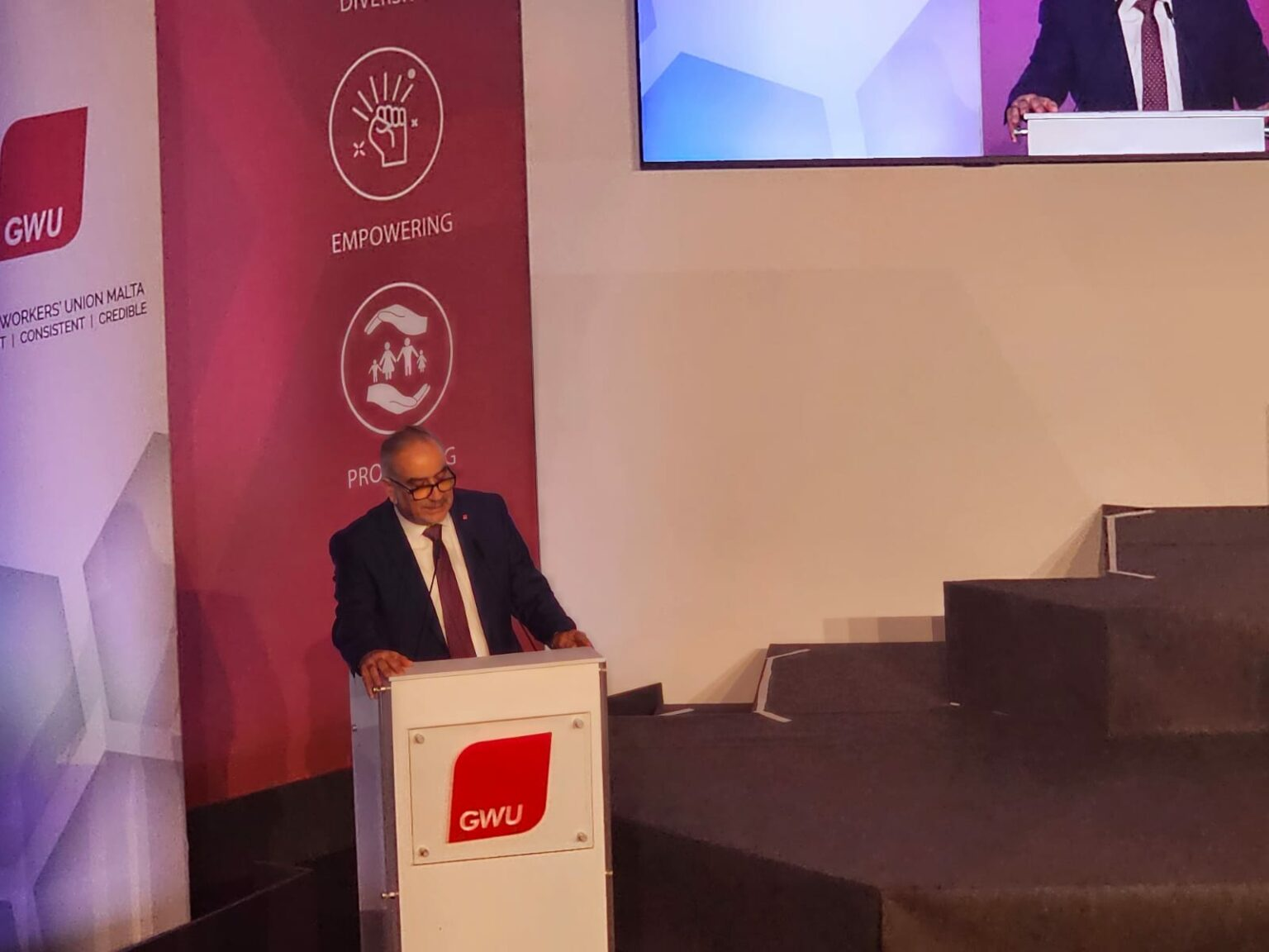 Il-GWU kienet protagonista fl-iżvilupp soċjo-ekonomiku ta’ pajjiżna