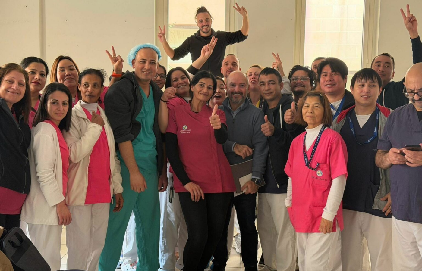 The principle of Equal Pay for Work of Equal Value has been implemented for Mediclean JV workers