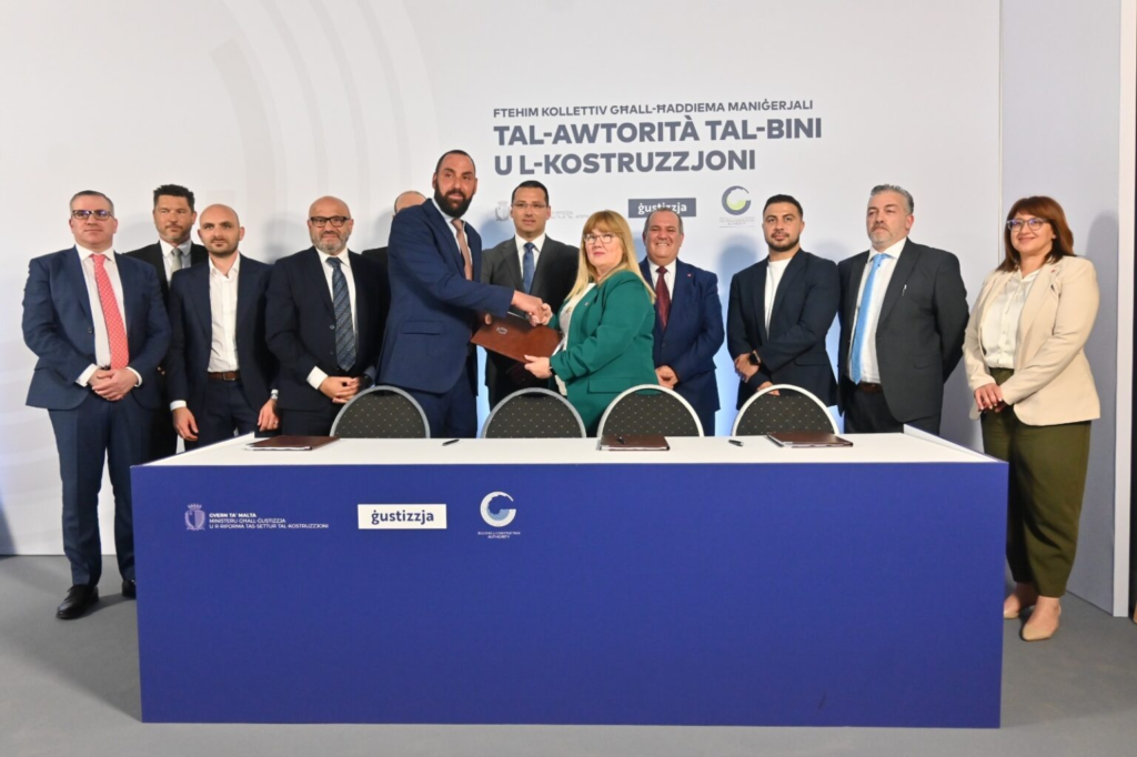 Iffirmat l-ewwel ftehim kollettiv għall-ħaddiema maniġerjali tal-BCA