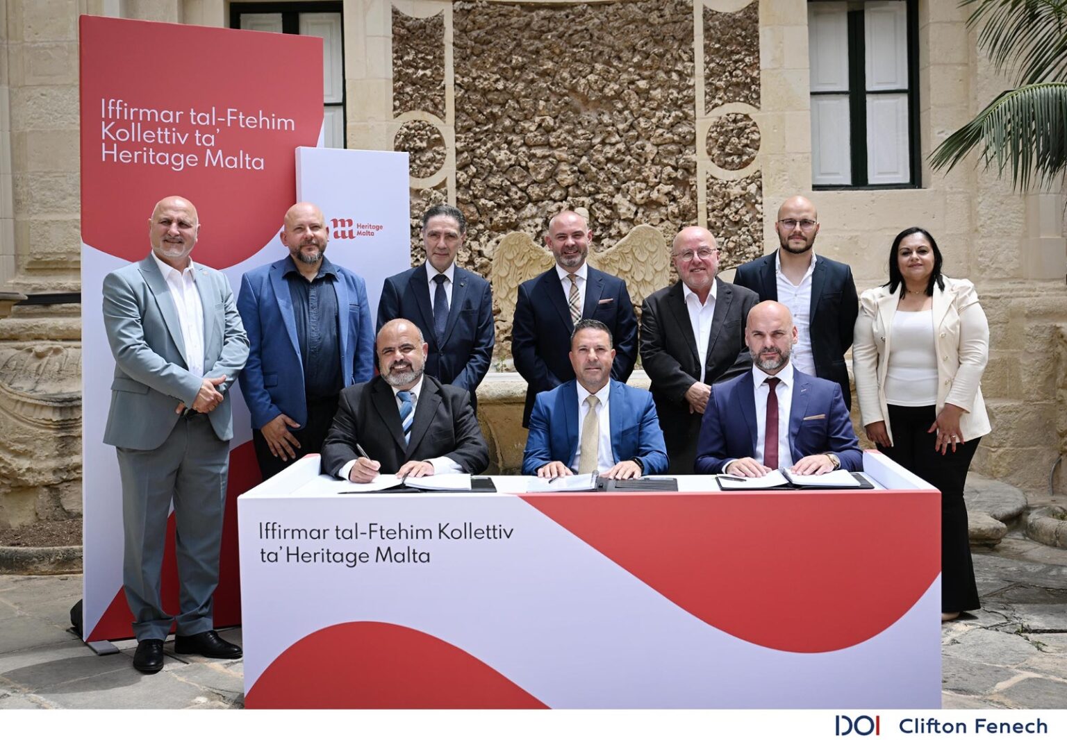 Importanti miglioramenti per i dipendenti di Heritage Malta attraverso un nuovo contratto collettivo