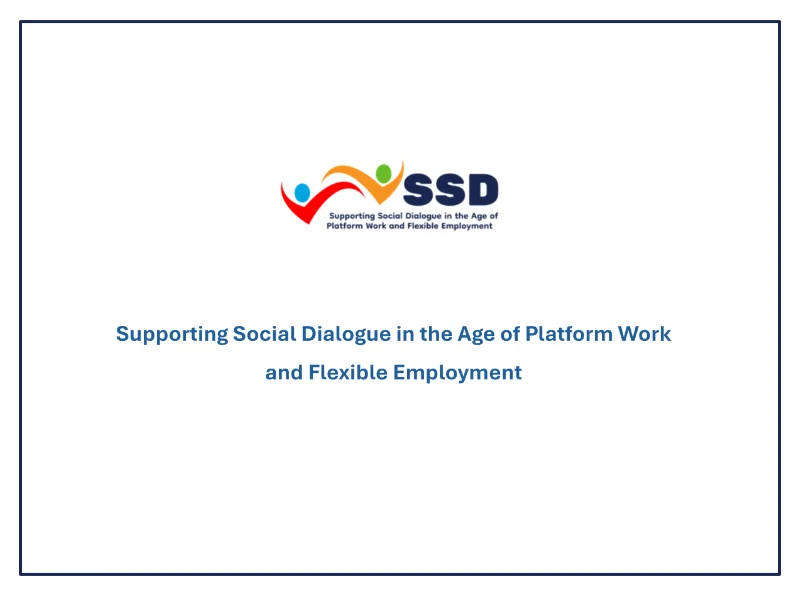 Supporting Social Dialogue in the Age of Platform Workand Flexible Employment