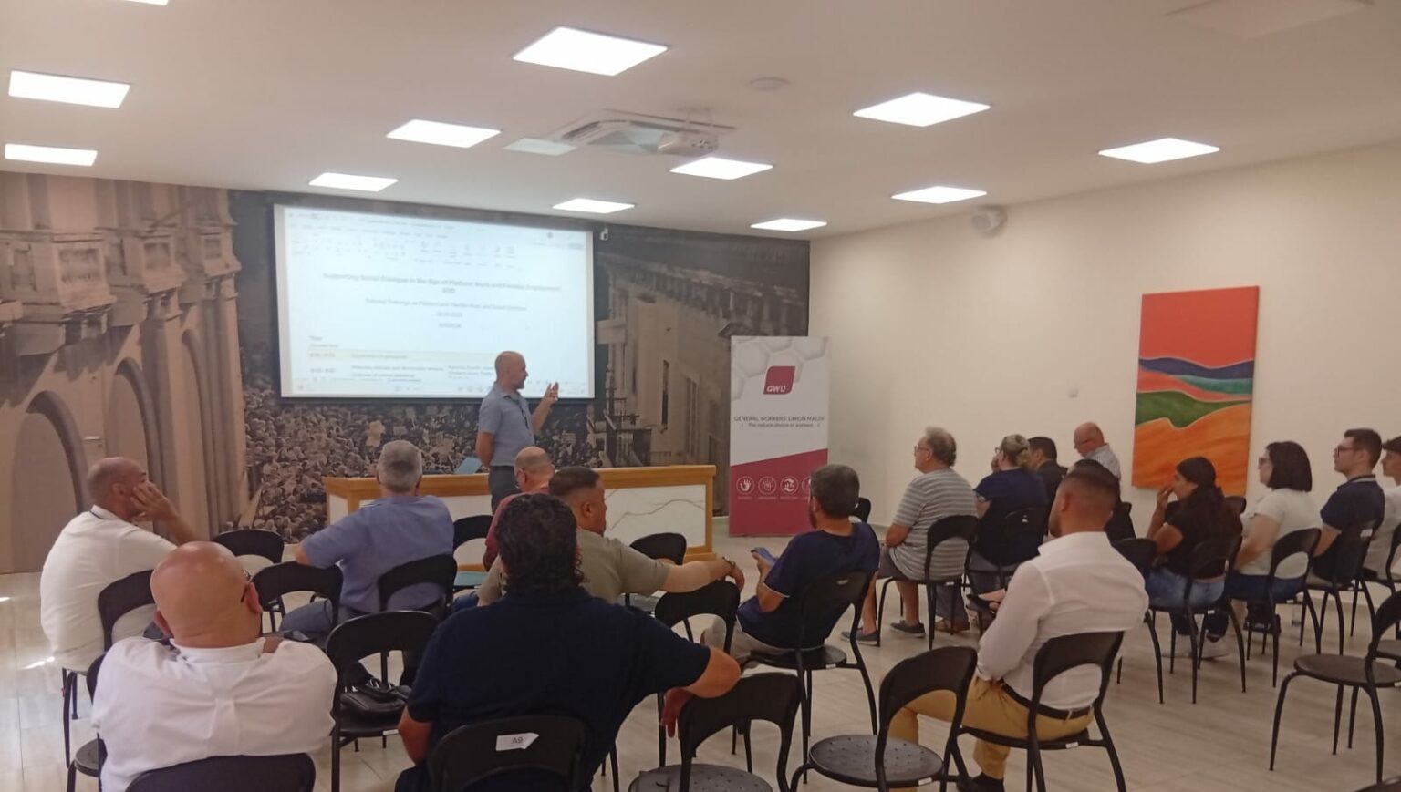 GWU concludes Platform Workers Workshop with call for stronger social dialogue and worker protection