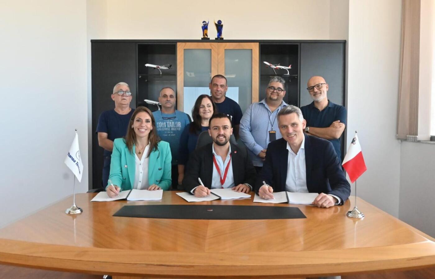 GWU signs new Collective Agreement for Lufthansa Technik Malta employees