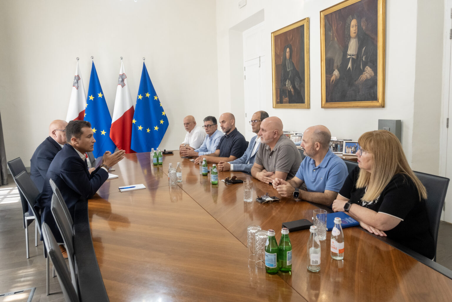 The economy and Malta Vision 2050 at the centre of discussions