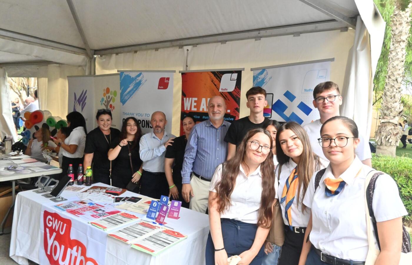 Il-GWU Youths preżenti għall-Freshers’ 2026 fl-ITS