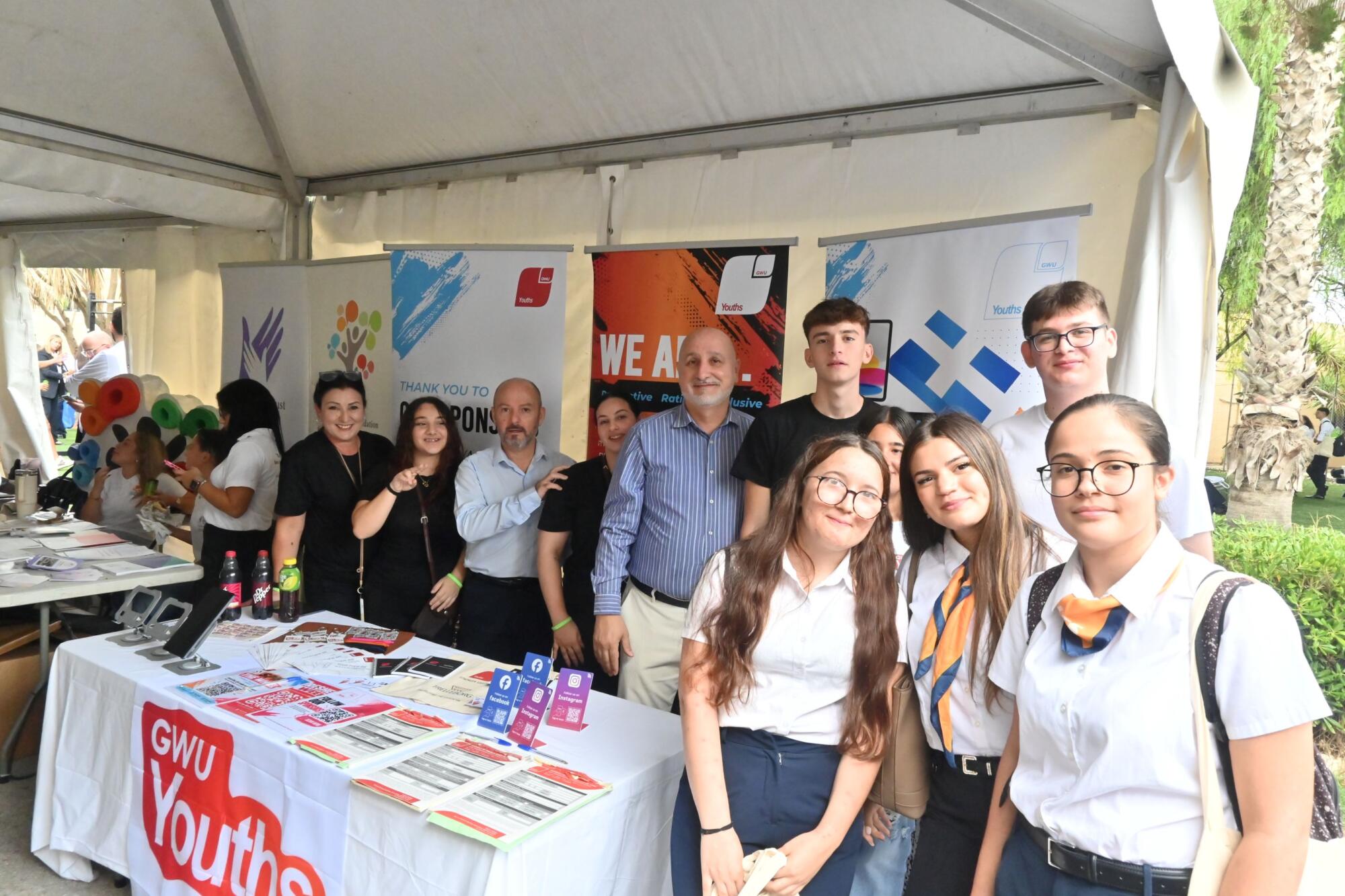 Il-GWU Youths preżenti għall-Freshers’ 2026 fl-ITS