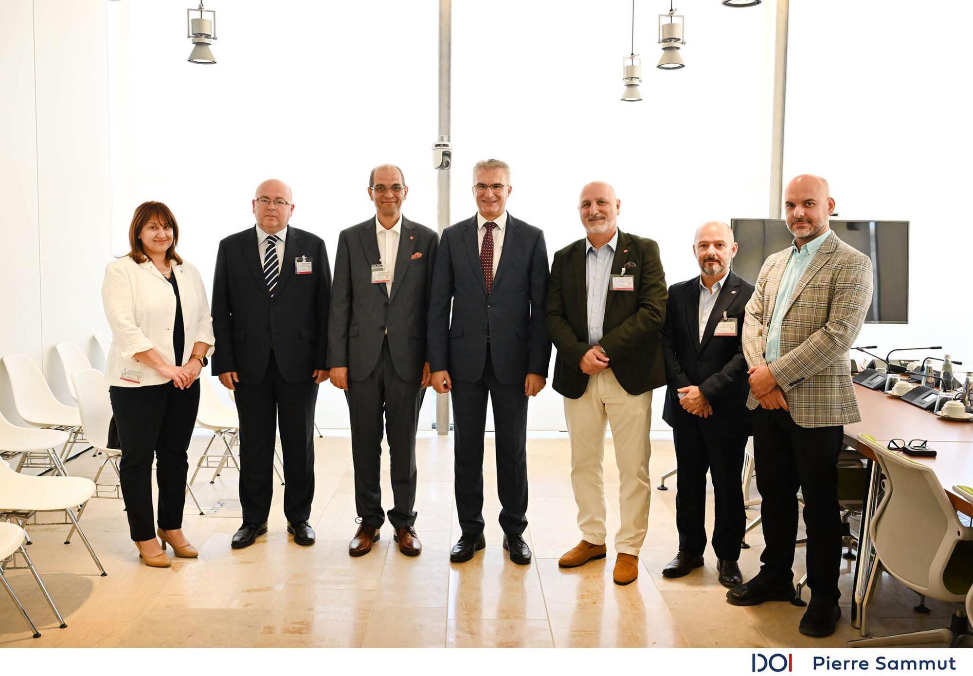 GWU meets with the Speaker of the Maltese Parliament